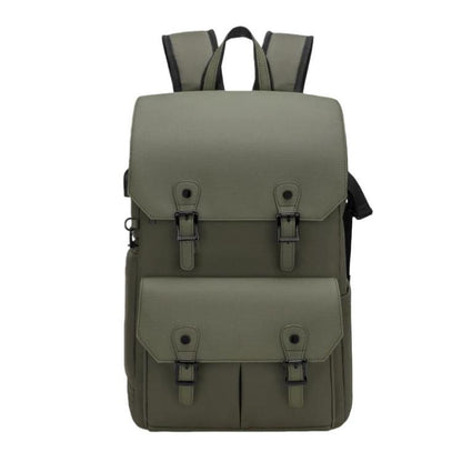 AK818 Waterproof Anti-Theft Dual-Shoulder Camera Bag Large-Capacity Photography Backpack