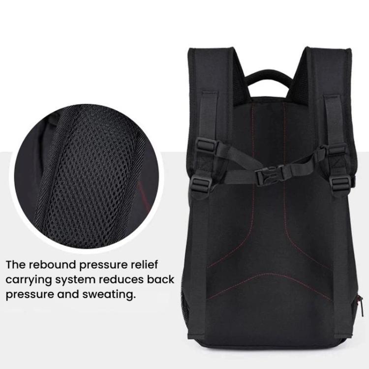 Waterproof Large-Capacity DSLR Camera Backpack Multi-Functional Lightweight Casual Bag, Waterproof Casual Bag