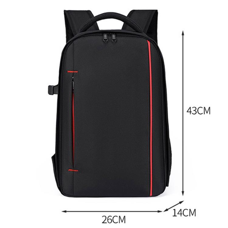 Waterproof Large-Capacity DSLR Camera Backpack Multi-Functional Lightweight Casual Bag, Waterproof Casual Bag