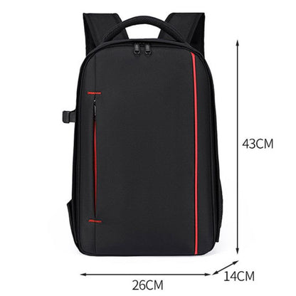 Waterproof Large-Capacity DSLR Camera Backpack Multi-Functional Lightweight Casual Bag, Waterproof Casual Bag