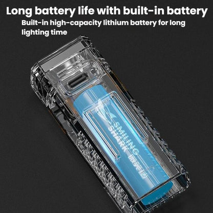 Portable High-Brightness Bike Light 4-Mode Outdoor Night Riding Light, SMILING SHARK QX-D404