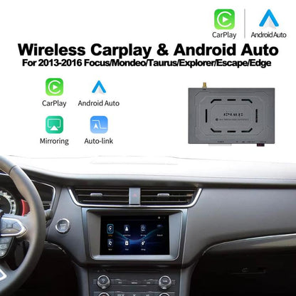 Wireless CarPlay Module Decoder For Ford Focus / Mondeo / Taurus / Explore / Escape / Edge 2013-2016, WZFD-1 (SYNC2)