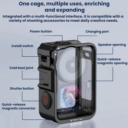 For DJI Osmo Action 6 Flymile Sports Camera Expansion Protective Case, AC6028
