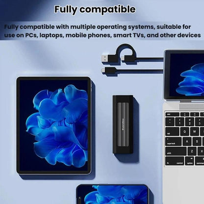 Blueendless 10Gbps M.2 SSD Enclosure External Type-C 3.2 Portable Hard Drive Case, NVMe Protocol With USB Cable Black Gray, NVMe Protocol With USB/Type-C 2 In 1 Cable Black Gray, NVMe Protocol With USB Cable Silver Orange...