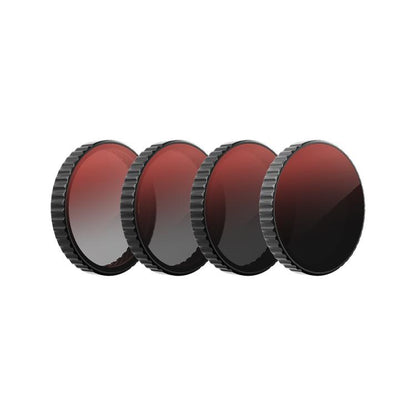 For DJI Osmo Action 6 Camera aMagisn Quick Release Filter Protective Lens Cover, UV, CPL, ND8+ND16+ND32+ND64, CPL-ND8+ND16+ND32