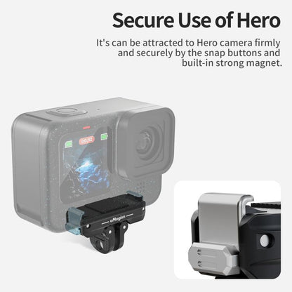 aMagisn Metal Magnetic Quick Release Kit For GoPro HERO12 Black /11 Black /11 Black mini /10 Black /9 Black /8 Black / Max