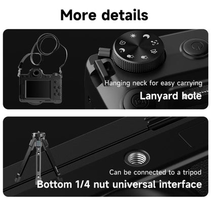 HD Retro Digital Camcorder Camera Portable Micro DSLR Camera, DC101 + Microphone, DC101 + Fill Light, DC101 + Microphone + Fill Light