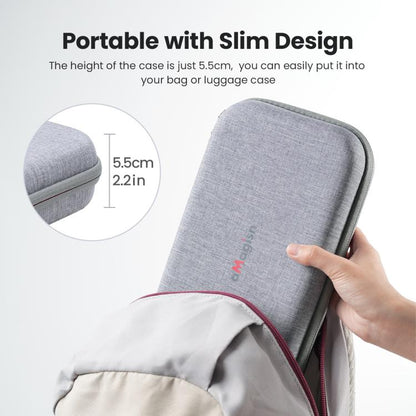 For DJI Osmo Action 6 aMagisn Medium Hard Shell Carrying Case with Removable Foam Insert, For DJI Osmo Action 6