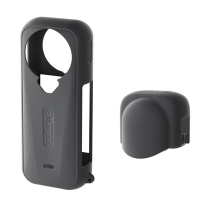 For Insta360 X4 Air Camera, aMagisn Silicone Case Black, aMagisn Silicone Case Gray, aMagisn Silicone Case & Lens Cap Black, aMagisn Silicone Case & Lens Cap Gray