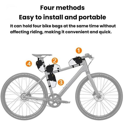 ENLEE WX-360 Bike Top Tube Bag Waterproof Cycling Frame Front Bag
