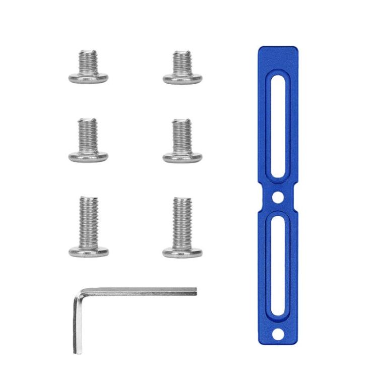 ENLEE Road Bike Water Bottle Cage Hole Adjuster, Long Blue, Long Red, Long Black, Short Blue, Short Red, Short Black