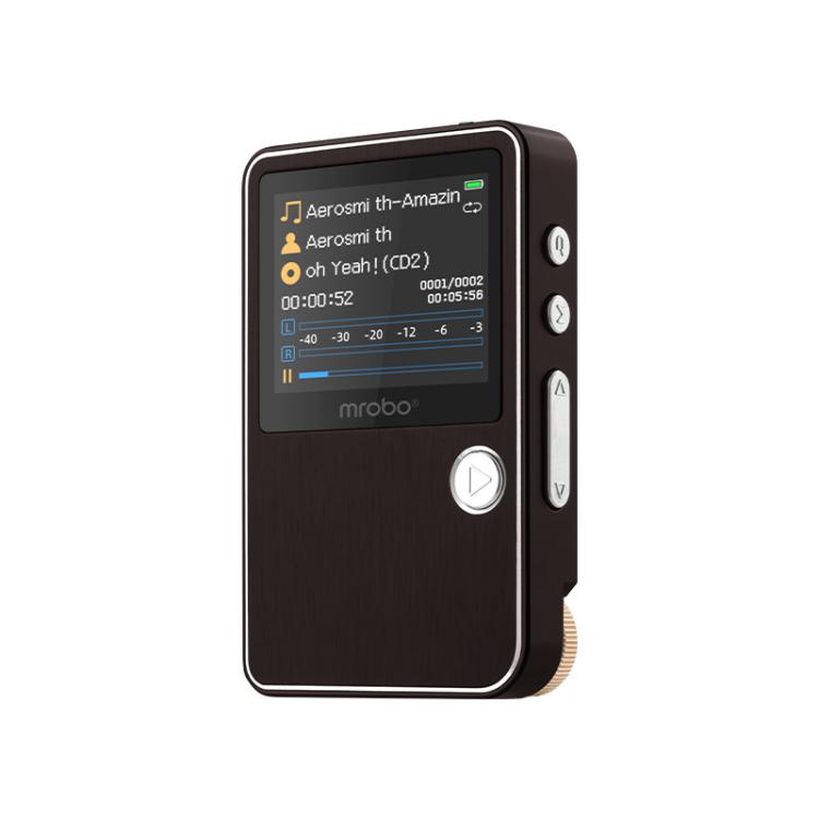 Mrobo HiFi Music Player With DAC Chip - 1.77-Inch Color Screen, Scroll Wheel Control, Supports Lossless Audio & AMV Video, 8GB, 16GB, 32GB, 64GB, 128GB, 256GB