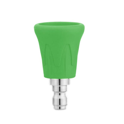 1/4 inch Car Wash Machine Splash-Proof Quick-Connect Nozzle with Soft Rubber Cover, 0-degree Red 035, 15-degree Yellow 035, 25-degree Green 035, 40-degree White 035, 0-degree Red 040, 15-degree Yellow 040, 25-degree Green 040, 40-degree White 040