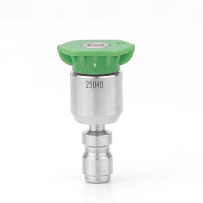 1/4-inch High-pressure Car Wash Machine Universal Rotating Quick-connect Nozzle, 0 Degree, 15 Degree, 25 Degree, 40 Degree