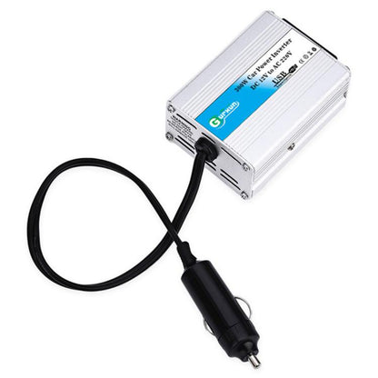 Gurxun 150W Aluminum Alloy Car Power Inverter With Cigarette Lighter, With Cigarette Lighter