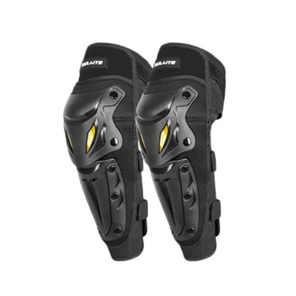 SULAITE Winter Thickened Warm Motorcycle Riding Windproof Gear, Knee Pads 2pcs /Set, Elbow Pads 2pcs /Set, Protective Gear 4pcs /Set