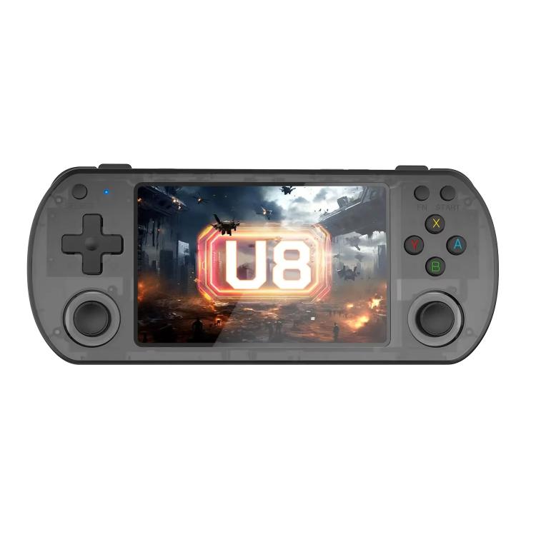 U8 Retro Handheld Game Console Open-Source 4 Inch HD IPS Screen Portable Console, 64G, 128G