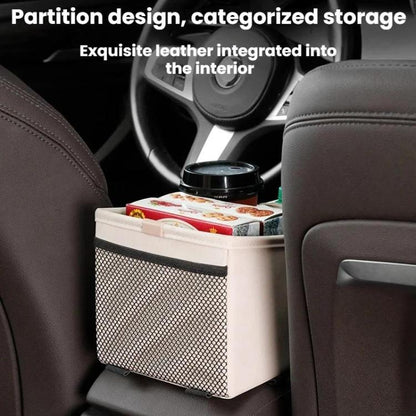 Car Cup Holder Armrest Storage Box Multi-Functional Organizer