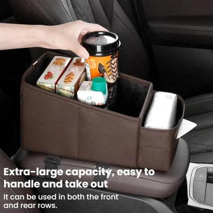 Car Cup Holder Armrest Storage Box Multi-Functional Organizer