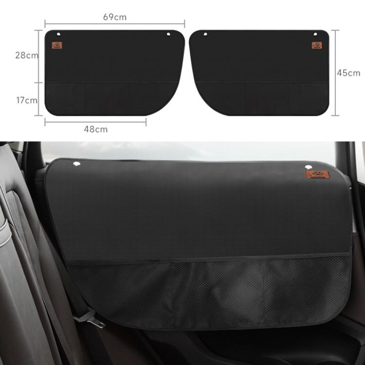 Pet-friendly Car Door Scratch-resistant Dirt-proof Protective Cover, Left Door, Right Door, 1pair
