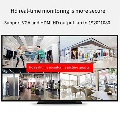 5-In-1 Hybrid Security DVR Recorder 1080N High Definition Home CCTV System For Analog/AHD/CVI/TVI/IP Cameras, 4CH, 8CH