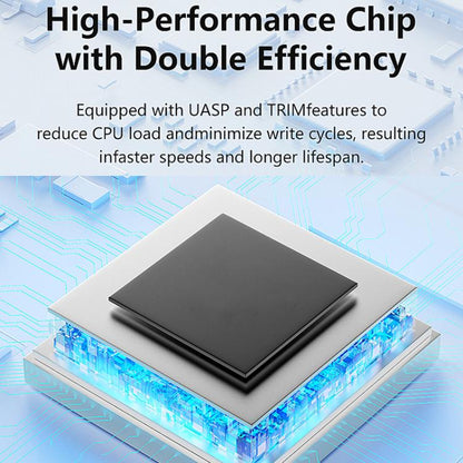 USB4 External SSD Enclosure With RGB L & External Fan M.2 NVMe SSD Reader, M280U4 PLUS