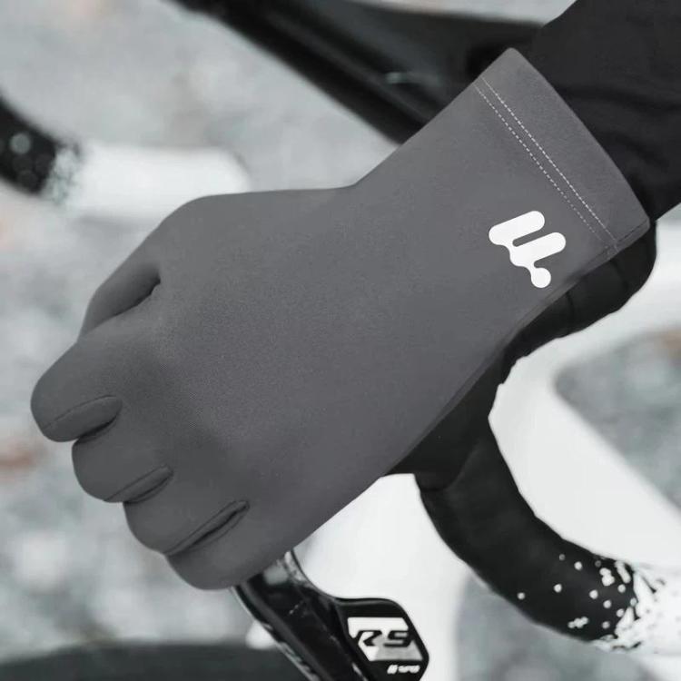 WEST BIKING Touchscreen Winter Bicycle Gloves Fleece-Lined Full Finger Thermal Gloves for Road Biking