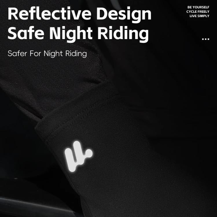 WEST BIKING Touchscreen Winter Bicycle Gloves Fleece-Lined Full Finger Thermal Gloves for Road Biking