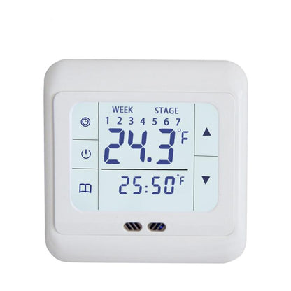 16A Floor Thermostat Underfloor Heating Temperature Regulator, No WiFi, WiFi Version