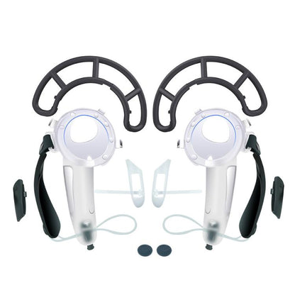 For Meta Quest 3 Controller Grip Cover Set Upgraded Extended Protective Frame