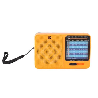 W-913 Portable Pointer Dual-Power Radio FM/AM/SW1-7 Multi-Band Radio