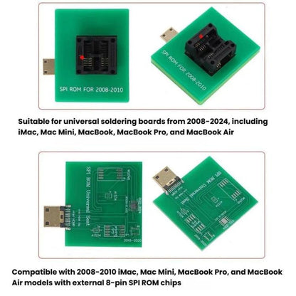 For Macbook 2008-2024 Series 8pcs /Set Motherboard Repair Unlock Tool, SoFix U-BOS2 Pro