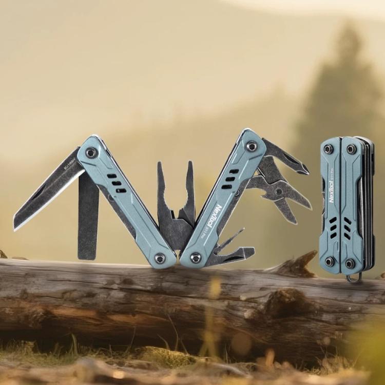 NexTool S11 Pro Mini Sailor 12-In-1 Outdoor Multi Tool Pocket Knife Folding Pliers Wire Cutters EDC Survival Kit, S11 Pro