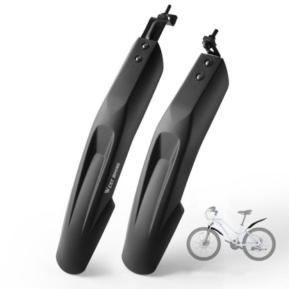 WEST BIKING Extra Wide & Long Mountain Bike Fenders, Full Coverage Mud Guards for 20 22 24 Inch Bicycles
