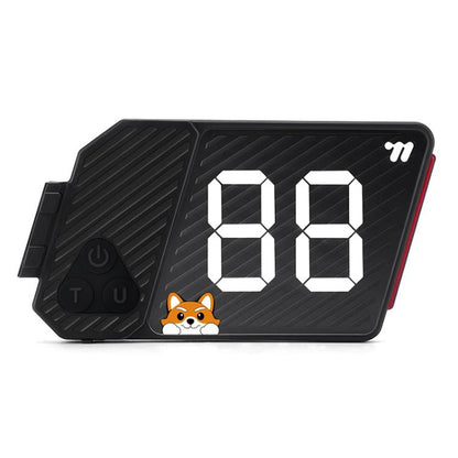 WEST BIKING USB-C Rechargeable Bicycle Number Plate Light 3 Light Modes, Adjustable Number 0-99