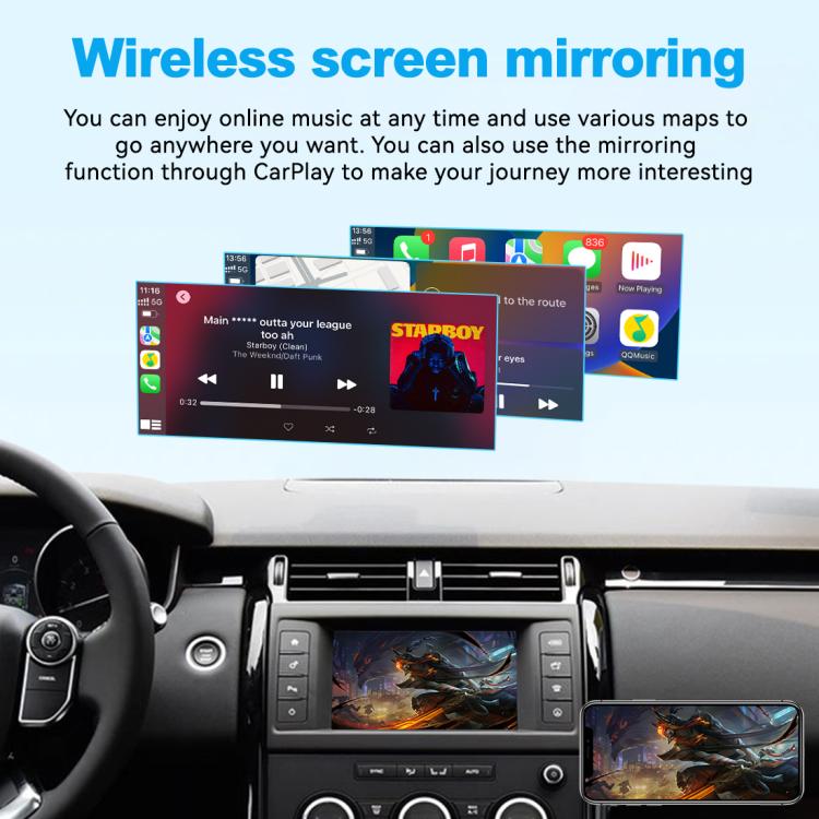 Wireless CarPlay / Android Auto Module Decoder, For Land Rover Discovery/F-pace (Harman) 2010-2018 JOYEAUTO WZLR-1, For Land Rover Evoque (Bosch) 2010-2018 JOYEAUTO WZLR-2, For Land Rover 2008-2012 JOYEAUTO WZLR-3