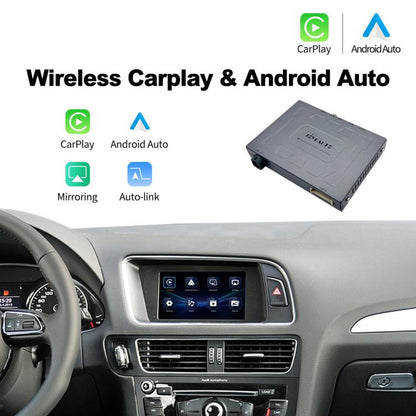 JOYEAUTO WZAU Wireless CarPlay Module Decoder, For Audi A4L/A5/Q5/B8 Without MMI 2010-2016, For Audi A3MMI 2012-2018, 2016-2018 A4/A5/Q2/Q7/B9, For Audi A1/Q3 MMI 2G 3G 2012-2018, For Audi A6/A7/A8 MIB，MMI，RMC 2012-2017