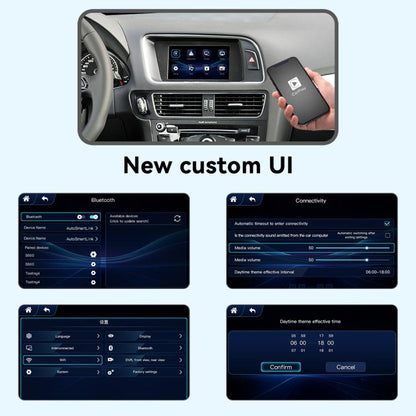 JOYEAUTO WZAU Wireless CarPlay Module Decoder, For Audi A4L/A5/Q5/B8 Without MMI 2010-2016, For Audi A3MMI 2012-2018, 2016-2018 A4/A5/Q2/Q7/B9, For Audi A1/Q3 MMI 2G 3G 2012-2018, For Audi A6/A7/A8 MIB，MMI，RMC 2012-2017