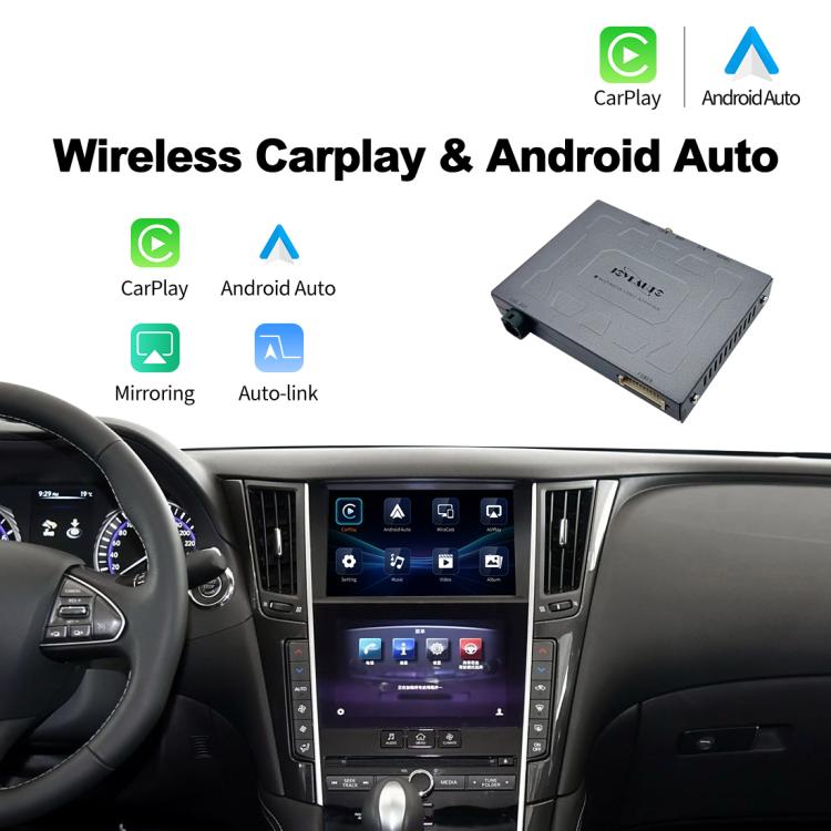 Wireless CarPlay Module Decoder, For Infiniti Q50/Q60/Q50L/QX50 2015-2019 JOYEAUTO WZIN-1, For Infiniti QX60/Q70 2015-2019 JOYEAUTO WZIN-2, For Infiniti QX70/Q70 Low 2017-2019 JOYEAUTO WZIN-3, For Infiniti Q50/Q60/Q50L 2013-2015 JOYEAUTO WZIN-4