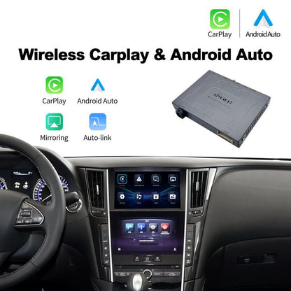 Wireless CarPlay Module Decoder, For Infiniti Q50/Q60/Q50L/QX50 2015-2019 JOYEAUTO WZIN-1, For Infiniti QX60/Q70 2015-2019 JOYEAUTO WZIN-2, For Infiniti QX70/Q70 Low 2017-2019 JOYEAUTO WZIN-3, For Infiniti Q50/Q60/Q50L 2013-2015 JOYEAUTO WZIN-4