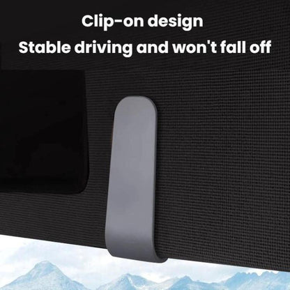 2pcs Car Sunglasses Clip Multifunctional Ticket and Card Holder