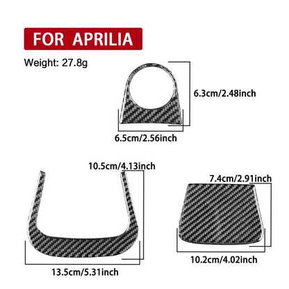 For 2021-2025 Aprilia RS 660 3pcs /Set Ignition Zone Decorative Stickers