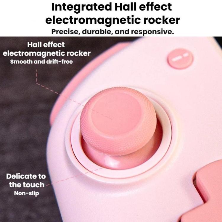 For Nintendo Switch / Switch Oled MOBAPAD Game Controller Hall Effect Joystick Split Gamepad, M6-HD Signature White, M6S Green+Purple, M6-HD Signature Black