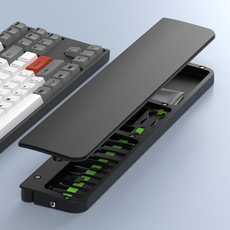22-in-1 Keyboard Cleaning Kit with Wrist Rest Magnetic Storage Case Tools for Mechanical Keyboards, Laptops, Phones,