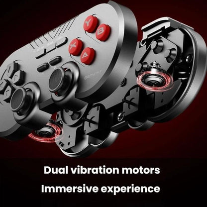 GAMEMT 080S 2.4G Vibration Wireless Game Controller For PC / Switch / PS3, Single, With Receiver, Double With Receiver