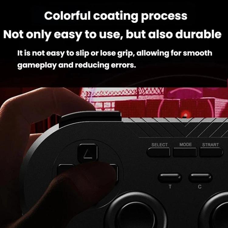 GAMEMT 080S 2.4G Vibration Wireless Game Controller For PC / Switch / PS3, Single, With Receiver, Double With Receiver