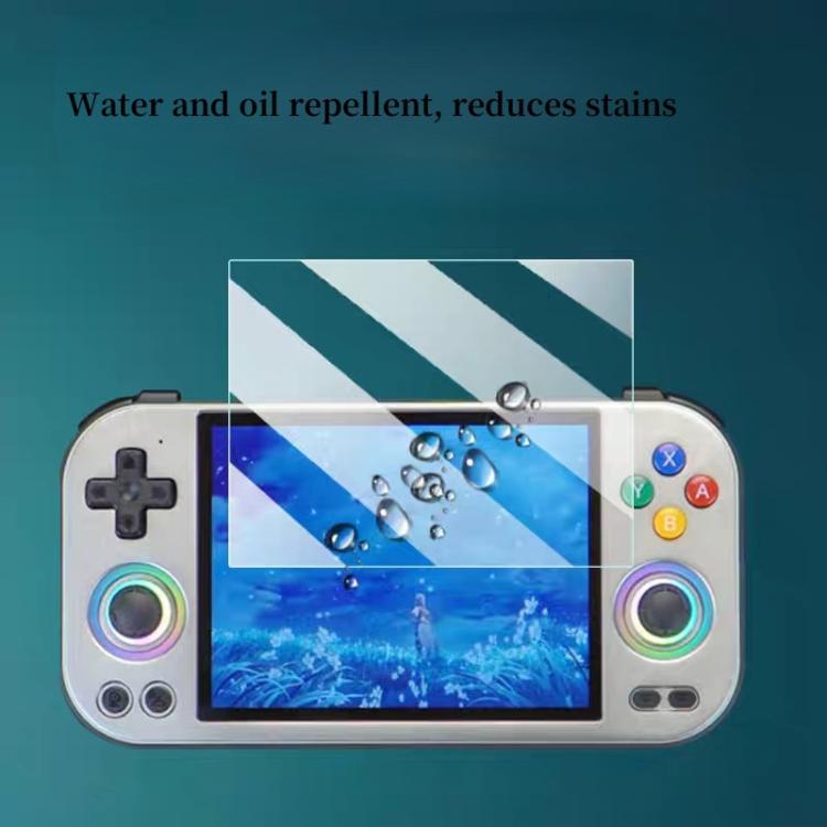 For Anbernic RG477M Console Screen Protector 9H Hardness Tempered Glass HD Clear Anti-Scratch Film