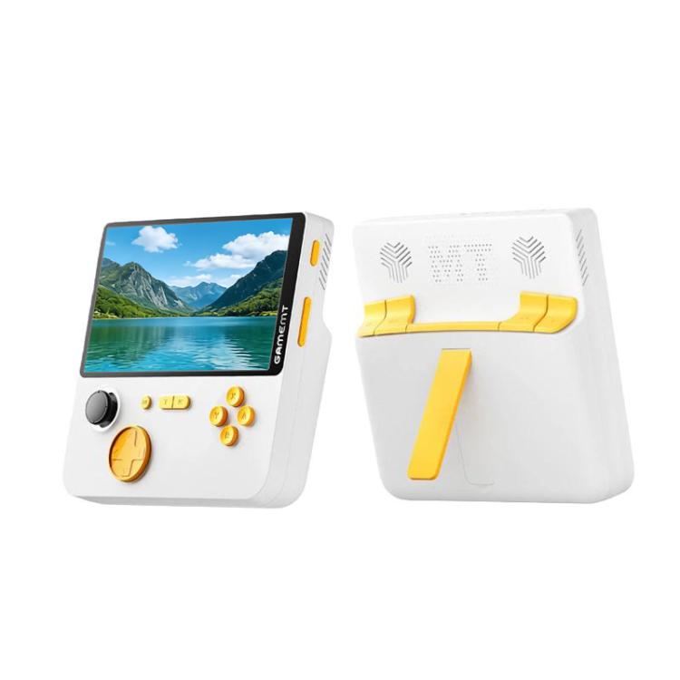 GAMEMT E5 5 Inch HD Screen Retro Game Console Dual-Core Processor Handheld, 32GB, 64GB, 128GB, Raw Machine Without Games