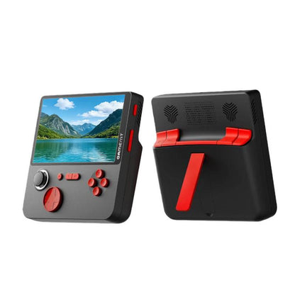 GAMEMT E5 5 Inch HD Screen Retro Game Console Dual-Core Processor Handheld, 32GB, 64GB, 128GB, Raw Machine Without Games