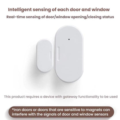 2 In 1 Smart Zigbee Door Window Sensor, Compatible With Home Assistant, ZG-102Z